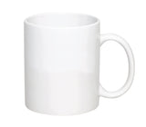 White Ceramic Mug - 11 oz.