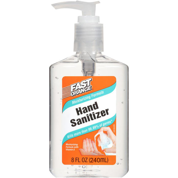 Hand Sanitizer with Alcohol, 8 oz. - Printed