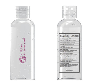 Hand Sanitizer with Alcohol, 3.4 oz. - Printed
